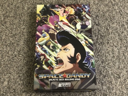Caja de Space Dandy: Galactic Deck-Building Game