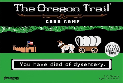 Caja de The Oregon Trail Card Game
