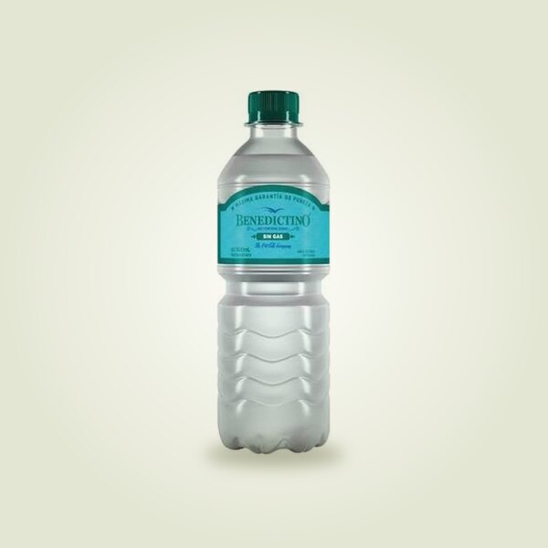 Agua sin gas