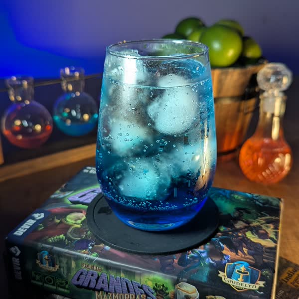 Soda italiana de Blue Curaçao