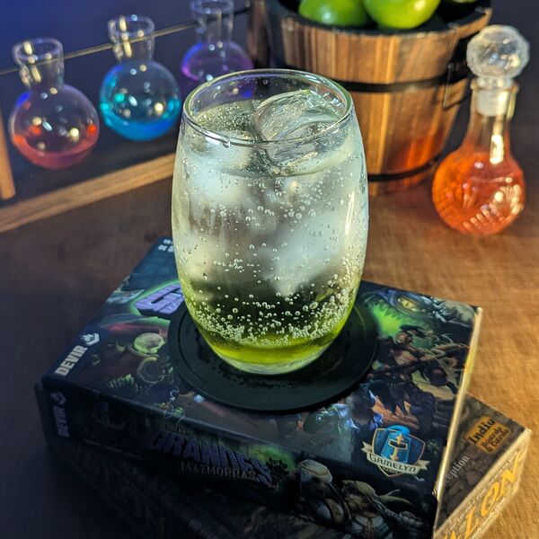 Soda italiana de Manzana Verde